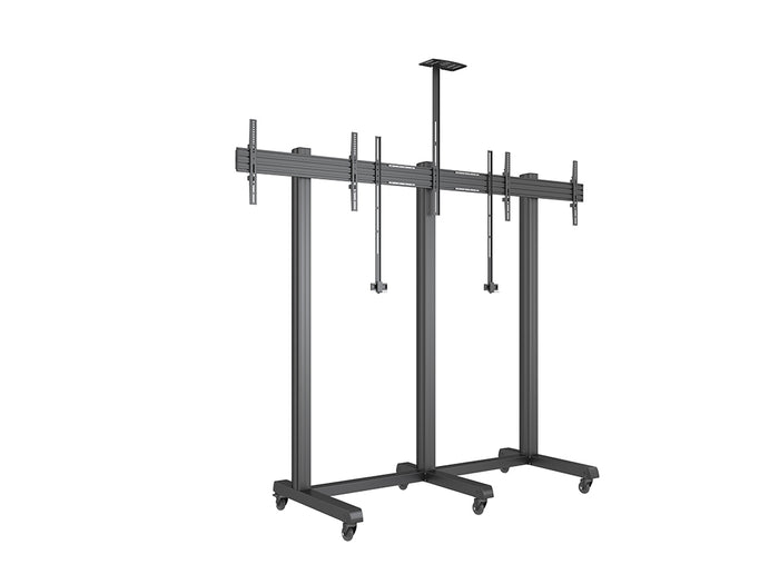 Multibrackets M Pro Series Collaboration Floorstand Side by Side - 75" Mobile Trolley Multibrackets