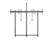 Multibrackets M Pro Series Collaboration Floorstand Side by Side - 75" Mobile Trolley Multibrackets