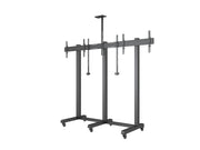Multibrackets M Pro Series Collaboration Floorstand Side by Side - 75" Mobile Trolley Multibrackets