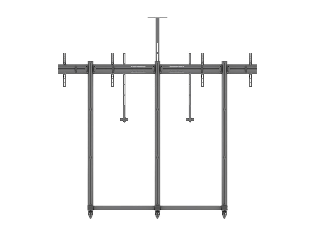 Multibrackets M Pro Series Collaboration Floorstand Side by Side - 75" Mobile Trolley Multibrackets