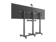 Multibrackets M Pro Series Collaboration Floorstand Side by Side - 75" Mobile Trolley Multibrackets