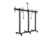 Multibrackets M Pro Series Collaboration Floorstand Side by Side - 75" Mobile Trolley Multibrackets