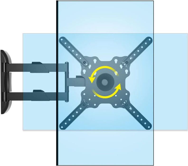 B-Tech 32"-50" 360° Rotate Tilting & Swivel Vertical TV Wall Mount | BTWB-32-50