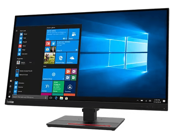 Lenovo 61EDGAT2UK ThinkVision T27q-20 27" Class 2560 x 1440 WQHD LCD Monitor Desktop Monitor Lenovo