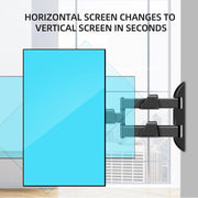 Moove 32"-50" 360° Rotate Tilting & Swivel Vertical TV Wall Mount | SMBRWB-32-50 Wall Mount Bracket B-Tech