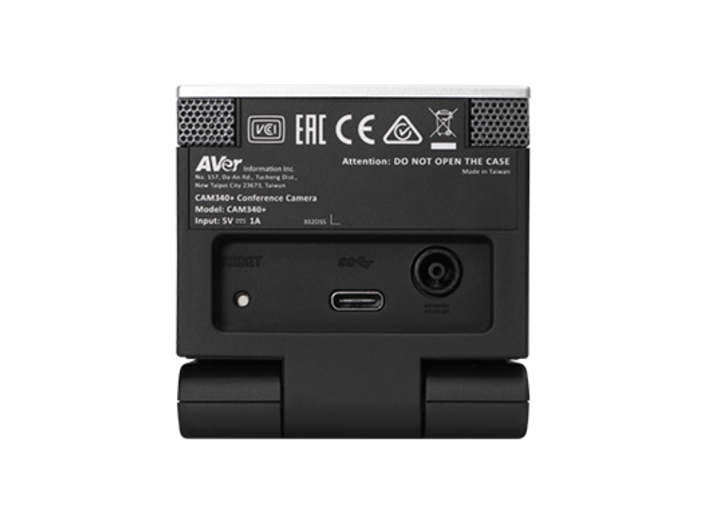Aver CAM340+ 4K Ultra HD Camera Capture the Huddle Room with an Ultra-Wide FOV PTZ Camera Aver