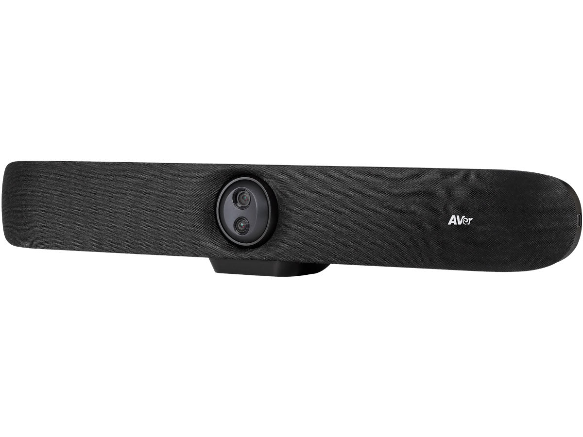 AVer VB350 Dual Lens PTZ Video Bar With a Hybrid 18X Zoom for Medium & Large Rooms Video Conferencing System Aver