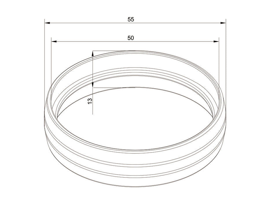 Multibrackets M Pro Series External Pipe Cover White