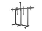 Multibrackets M Pro Series - Collaboration Floorstand Side by Side - 90" Mobile Trolley Multibrackets