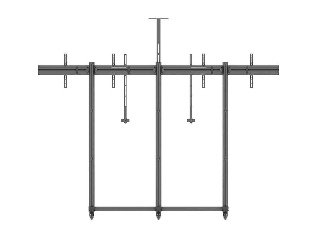 Multibrackets M Pro Series - Collaboration Floorstand Side by Side - 90" Mobile Trolley Multibrackets