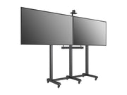 Multibrackets M Pro Series - Collaboration Floorstand Side by Side - 90" Mobile Trolley Multibrackets