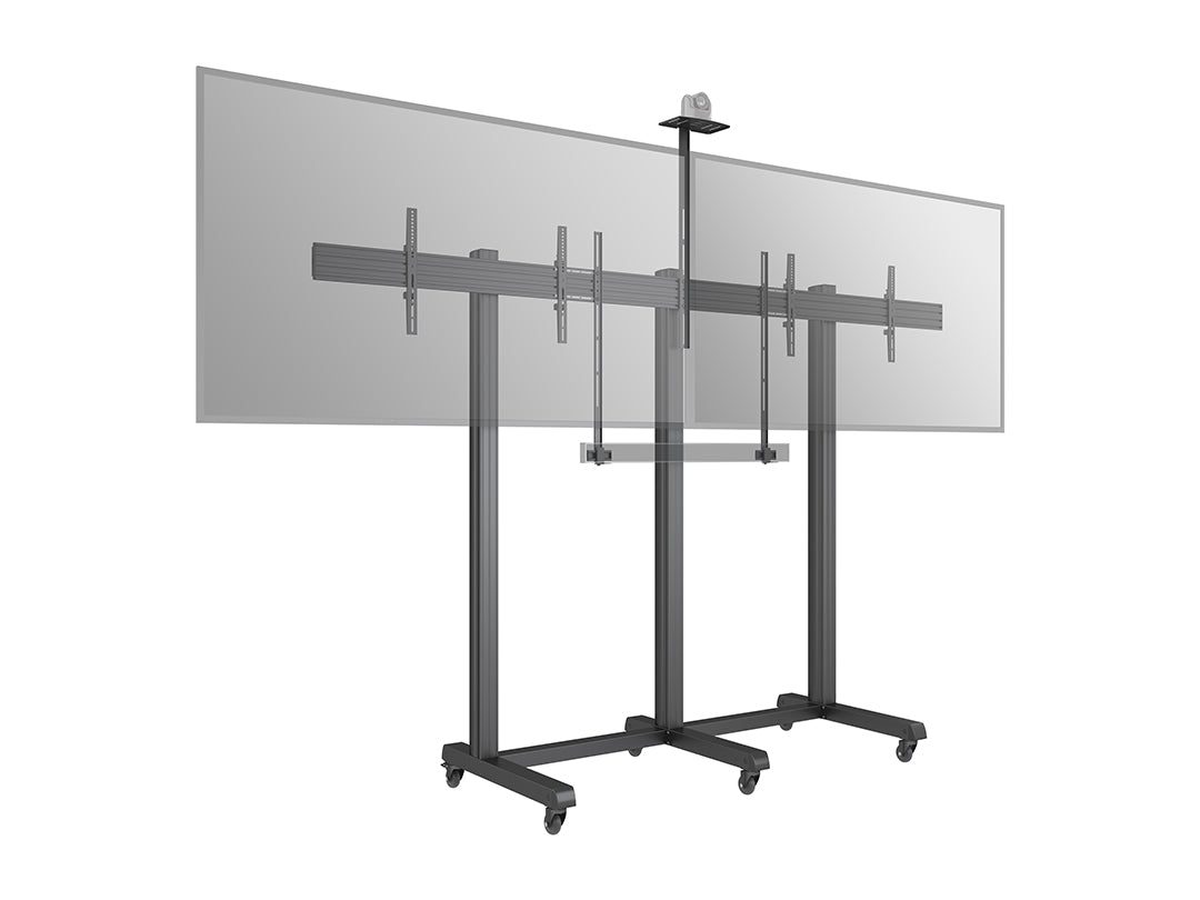 Multibrackets M Pro Series - Collaboration Floorstand Side by Side - 90" Mobile Trolley Multibrackets