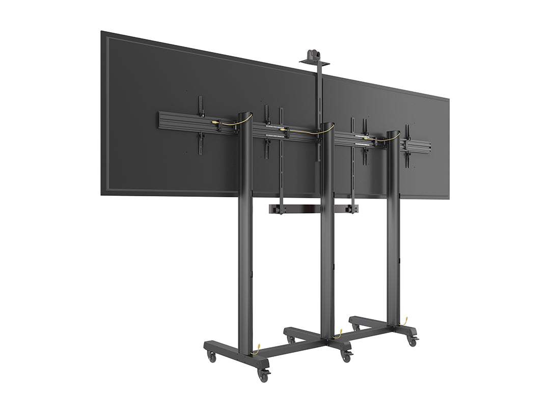 Multibrackets M Pro Series - Collaboration Floorstand Side by Side - 90" Mobile Trolley Multibrackets