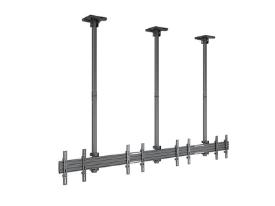 Multibrackets 32" - 50" MBC4X1U 0.5-1.5m Display Ceiling Mount Pro For 4 Screens Ceiling Mount Brackets Multibrackets
