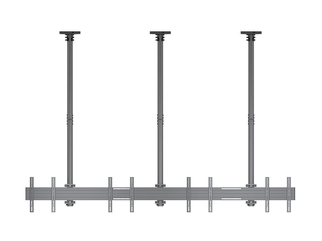 Multibrackets 32" - 50" MBC4X1U 0.5-1.5m Display Ceiling Mount Pro For 4 Screens Ceiling Mount Bracket Multibrackets