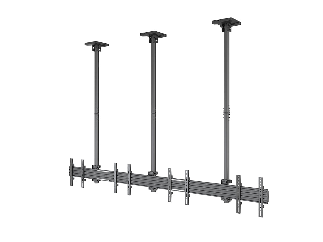 Multibrackets 32" - 50" MBC4X1U 0.5-1.5m Display Ceiling Mount Pro For 4 Screens Ceiling Mount Bracket Multibrackets