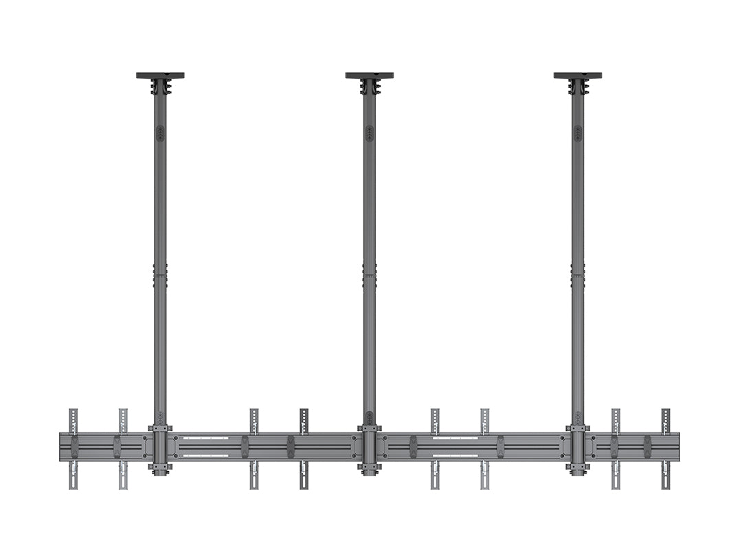 Multibrackets 32" - 50" MBC4X1U 0.5-1.5m Display Ceiling Mount Pro For 4 Screens Ceiling Mount Bracket Multibrackets