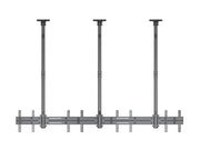Multibrackets 32" - 50" MBC4X1U 0.5-1.5m Display Ceiling Mount Pro For 4 Screens Ceiling Mount Bracket Multibrackets