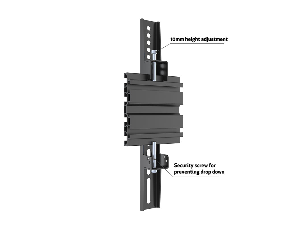 Multibrackets 32" - 50" MBC4X1U 0.5-1.5m Display Ceiling Mount Pro For 4 Screens Ceiling Mount Bracket Multibrackets