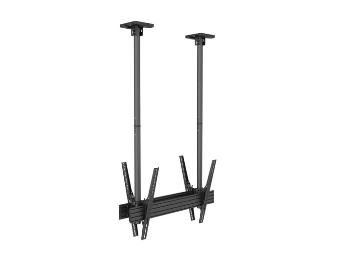 Multibrackets 40” - 100" MBC1UX2SD 1.5m Pole Display Ceiling Mount Pro For 2 Screens Ceiling Mount Bracket Multibrackets