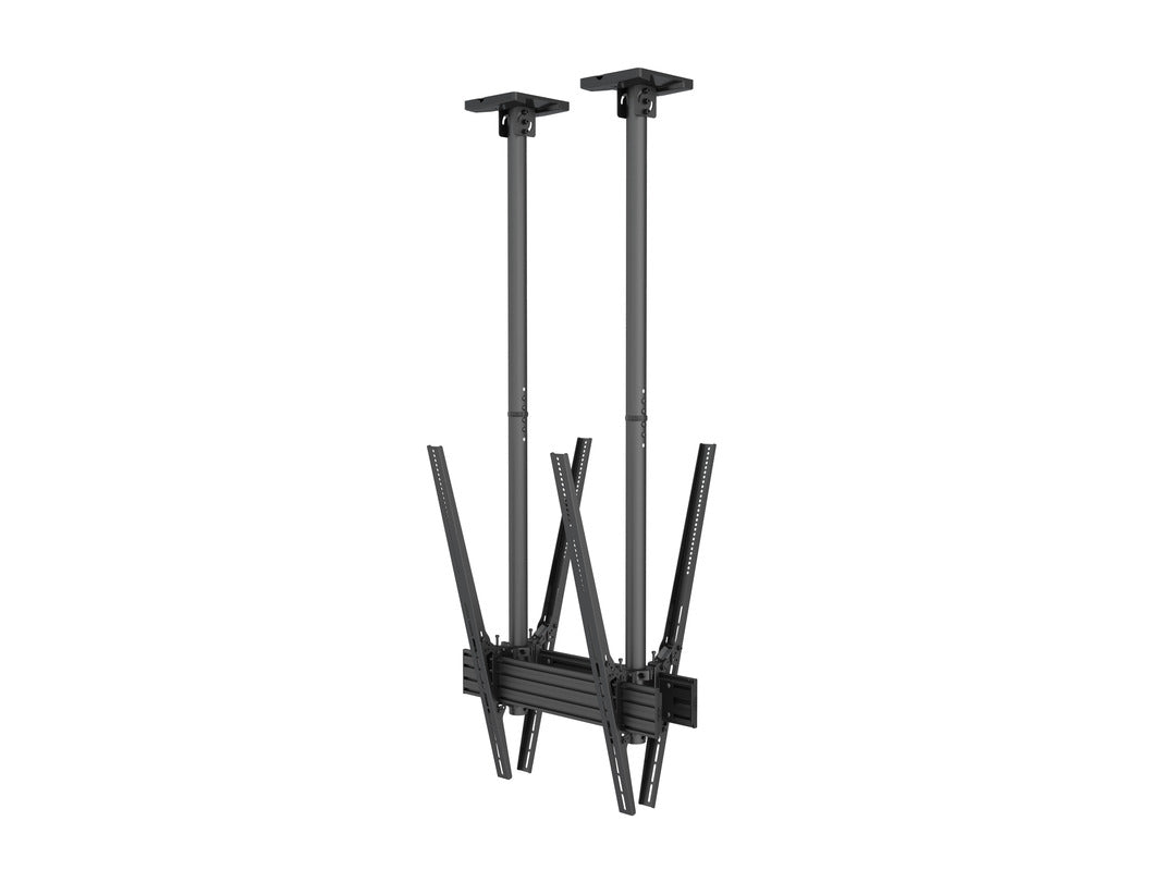 Multibrackets 40"-100" MBC1UX2PSD 1.5m Pole Display Ceiling Mount Pro For 2 Screens Ceiling Mount Bracket Multibrackets