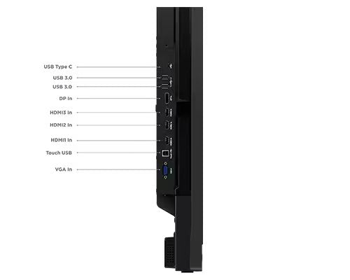 Lenovo 62F2KATCWW ThinkVision T65 65 inch LFD Monitors with Camera Desktop Monitor Lenovo