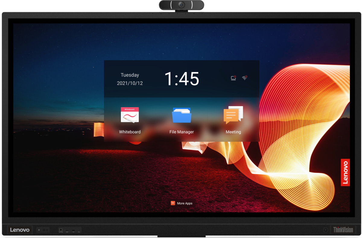 Lenovo 62F4-KATC-WW ThinkVision T75 75" Smart Large Format Display Mobile Trolley Lenovo