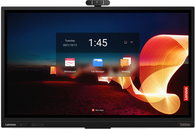 Lenovo 62F4-KATC-WW ThinkVision T75 75" Smart Large Format Display Large Flat Screen Display Trolley Lenovo