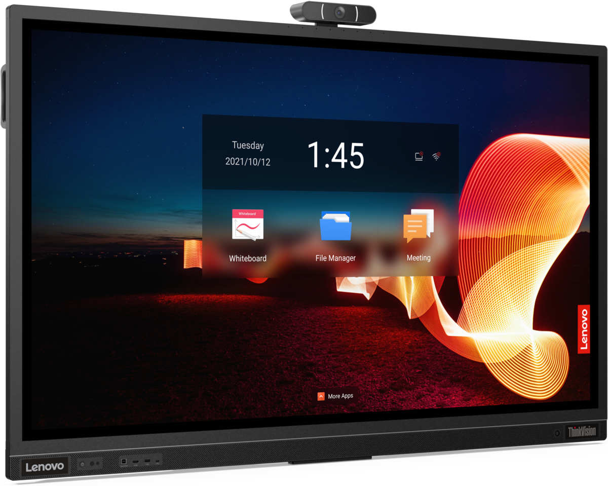 Lenovo 62F4-KATC-WW ThinkVision T75 75" Smart Large Format Display Mobile Trolley Lenovo