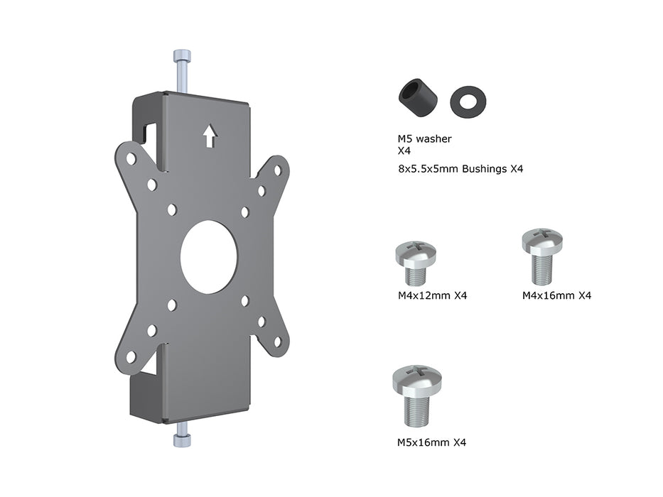 Multibrackets M Pro Series Monitor Mount Fixed Pro - 50/75/100