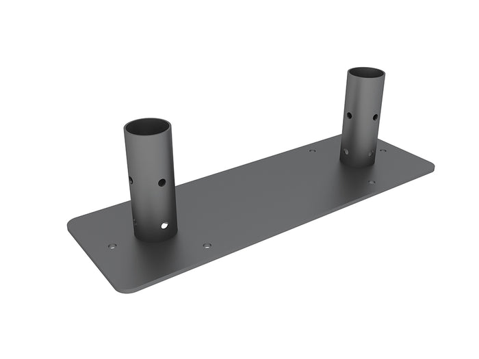 Multibrackets M Pro Series Bolt Down Dual Pole Plate Mounting Accessory Multibrackets