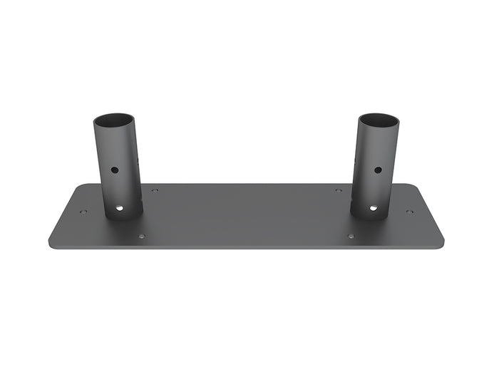 Multibrackets M Pro Series Bolt Down Dual Pole Plate Mounting Accessory Multibrackets