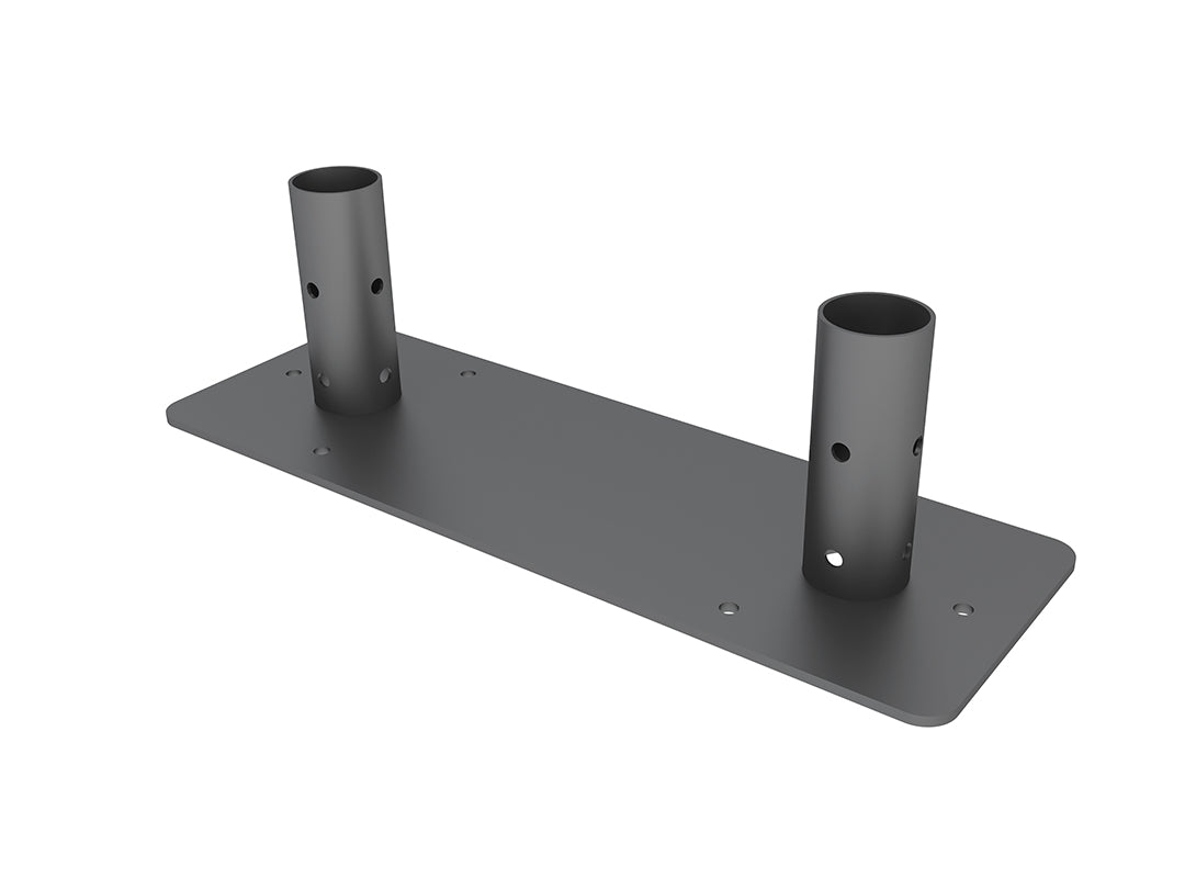 Multibrackets M Pro Series Bolt Down Dual Pole Plate Mounting Accessory Multibrackets