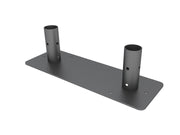 Multibrackets M Pro Series Bolt Down Dual Pole Plate Mounting Accessory Multibrackets