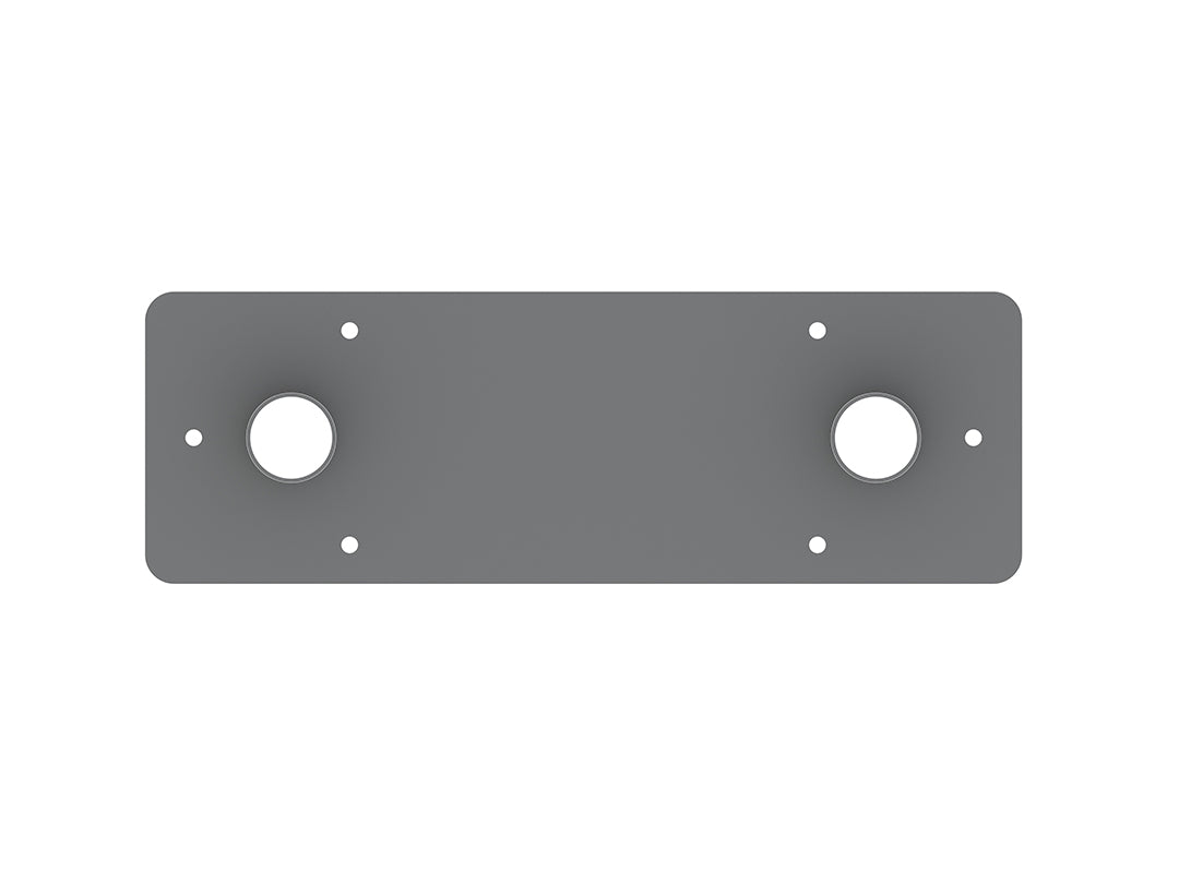 Multibrackets M Pro Series Bolt Down Dual Pole Plate Mounting Accessory Multibrackets