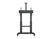 Multibrackets 60" - 100" Height Adjustable Mobile Trolley With Media Shelf & Camera Holder Mobile Trolley Multibrackets
