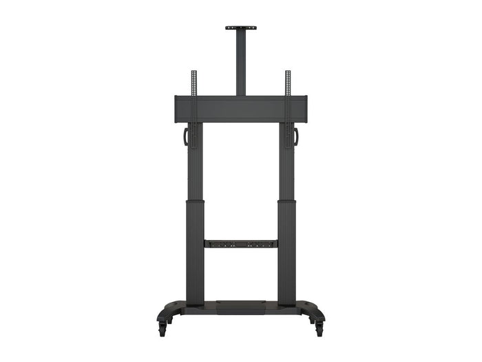 Multibrackets 60" - 100" Height Adjustable Mobile Trolley With Media Shelf & Camera Holder Mobile Trolley Multibrackets