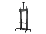 Multibrackets 60" - 100" Height Adjustable Mobile Trolley With Media Shelf & Camera Holder Mobile Trolley Multibrackets