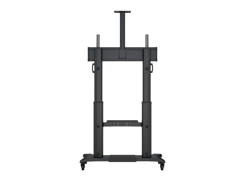 Multibrackets Height Adjustable Mobile Trolley With Media Shelf & Camera Holder - Up to 60-100" Screen