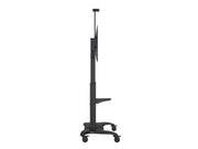 Multibrackets 60" - 100" Height Adjustable Mobile Trolley With Media Shelf & Camera Holder Mobile Trolley Multibrackets