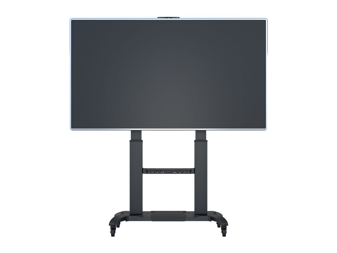 Multibrackets 60" - 100" Height Adjustable Mobile Trolley With Media Shelf & Camera Holder Mobile Trolley Multibrackets