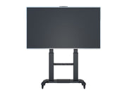 Multibrackets 60" - 100" Height Adjustable Mobile Trolley With Media Shelf & Camera Holder Mobile Trolley Multibrackets