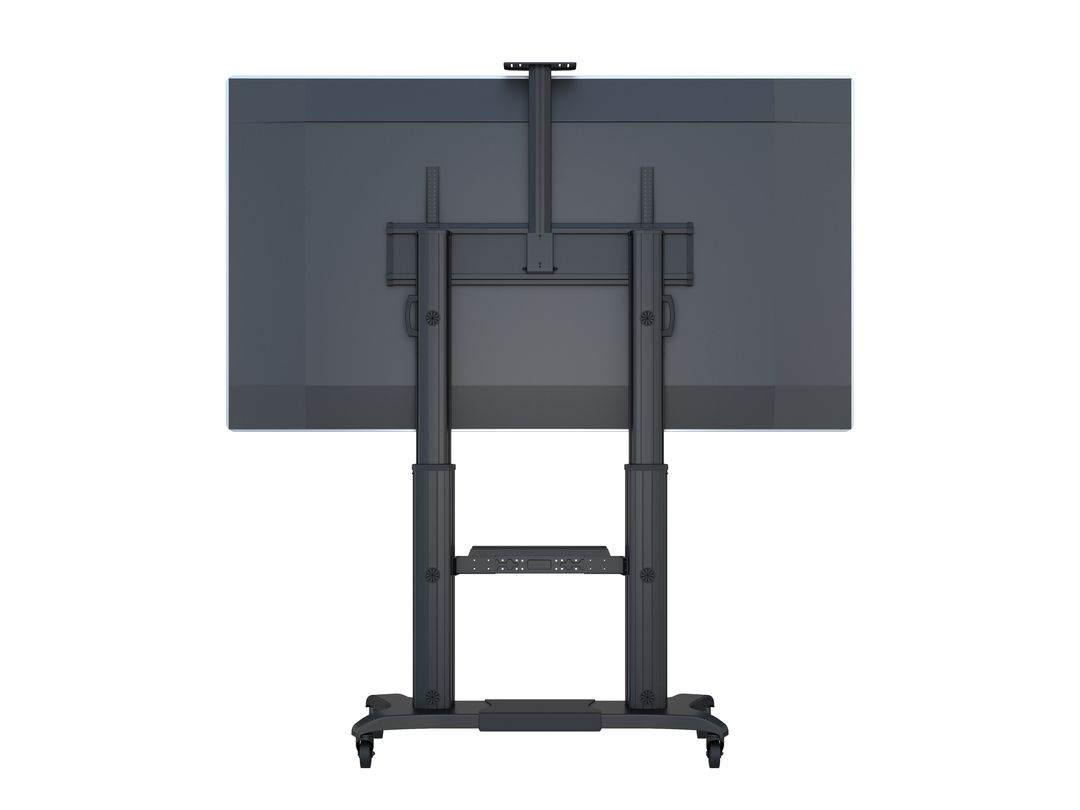 Multibrackets 60" - 100" Height Adjustable Mobile Trolley With Media Shelf & Camera Holder Mobile Trolley Multibrackets
