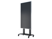 Multibrackets 60" - 100" Height Adjustable Mobile Trolley With Media Shelf & Camera Holder Mobile Trolley Multibrackets