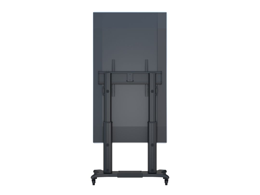 Multibrackets 60" - 100" Height Adjustable Mobile Trolley With Media Shelf & Camera Holder Mobile Trolley Multibrackets