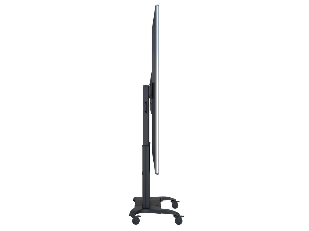 Multibrackets 60" - 100" Height Adjustable Mobile Trolley With Media Shelf & Camera Holder Mobile Trolley Multibrackets