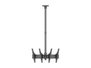 Multibrackets MBC2UPV M Pro 1.5m 2-Screen Ceiling Mount For 43"-50" Screens | 7350105216343 Ceiling Mount Bracket Multibrackets