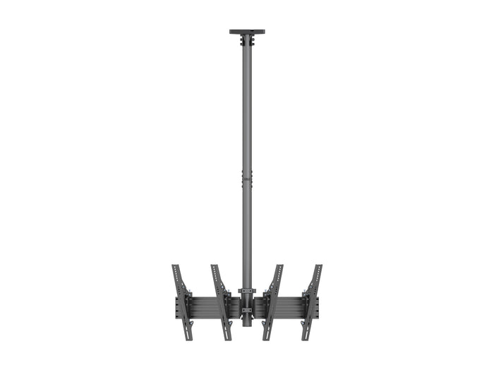 Multibrackets MBC2UPV M Pro 1.5m 2-Screen Ceiling Mount For 43"-50" Screens | 7350105216343 Ceiling Mount Bracket Multibrackets