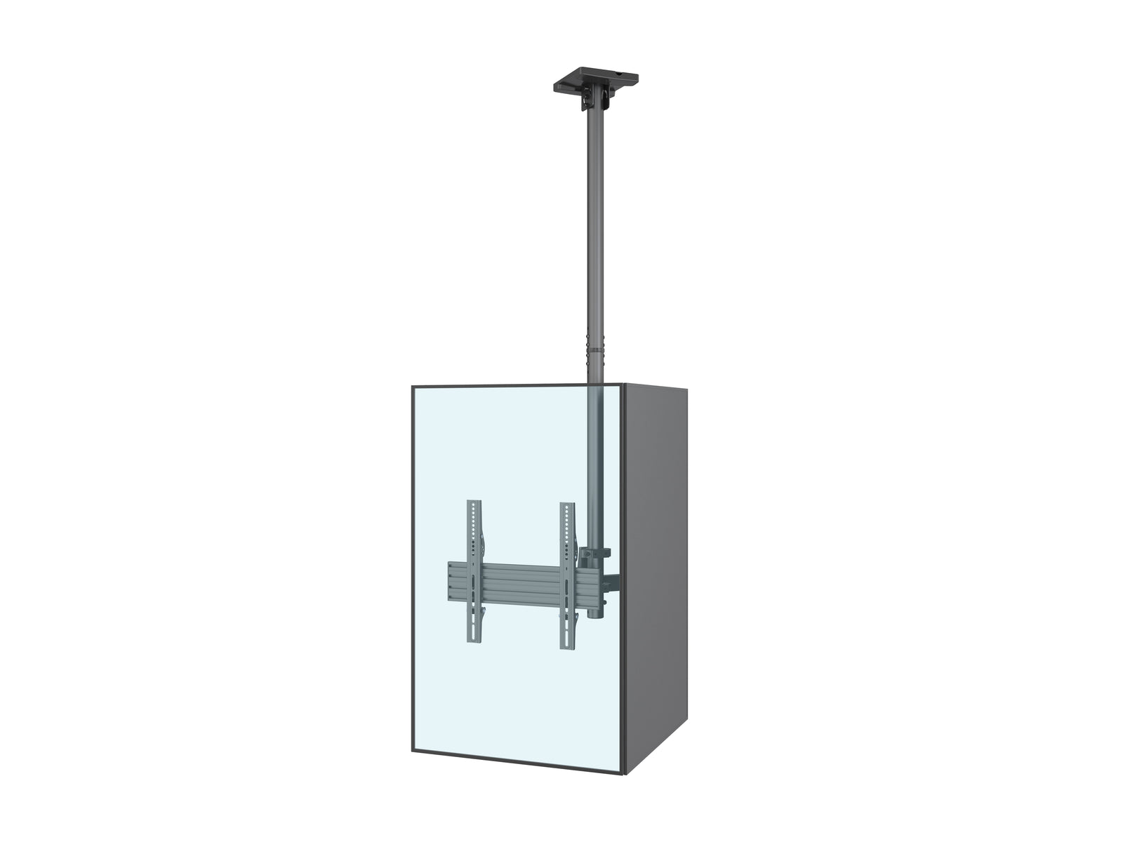 Multibrackets MBC2UPV M Pro 1.5m 2-Screen Ceiling Mount For 43"-50" Screens | 7350105216343 Ceiling Mount Bracket Multibrackets