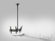 Multibrackets MBC2UPV M Pro 1.5m 2-Screen Ceiling Mount For 43"-50" Screens | 7350105216343 Ceiling Mount Bracket Multibrackets